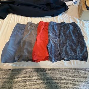 Lot of 5 Lululemon Shorts sz XL